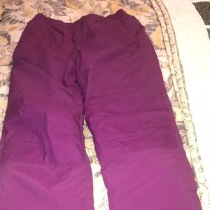 Girls lands end snow pants brand new